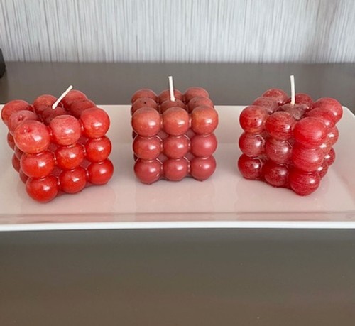 Bubble kerzen handmade - bubble,