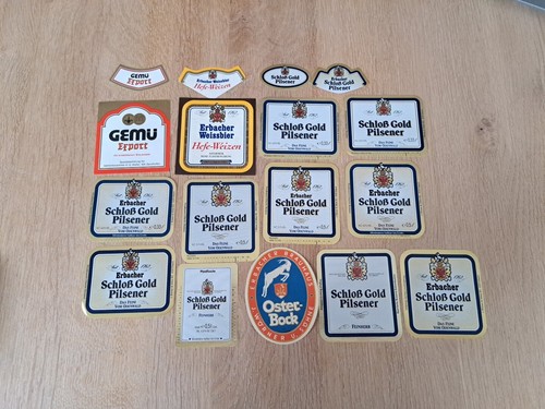 Bieretiketten erbacher - ☆☆bieretiketten,