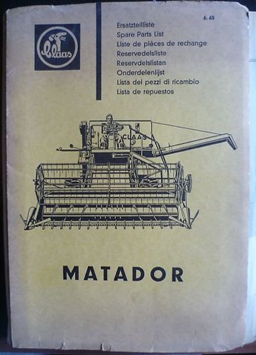 Claas mähdrescher matador - mähdrescher,