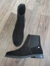 Tommy Hilfiger Wildleder Stiefeletten Gr. 39 Schwarz Neuwertig 