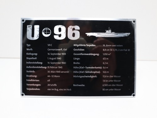 Hachette u96 boot 1 48 - u96, 1:48