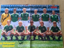 Unikat. Orginales Autogramm. Poster. DFB. Kicker. Rummenigge. Bayern. Köln 