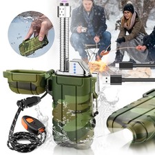 Elektro Lichtbogen Feuerzeug USB Aufladbar Elektro Feuerzeug winddicht NEU