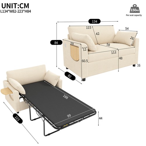 Schlafsofa mit