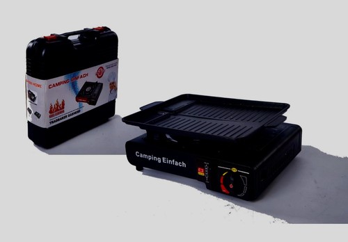 Gaskocher mit grillplatte - mit,
