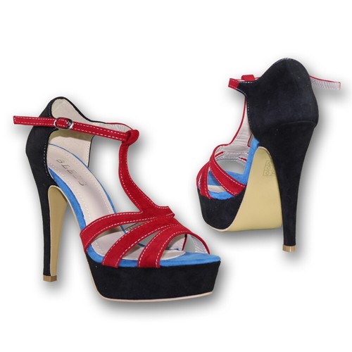 Damen plateau high heels neu - high,