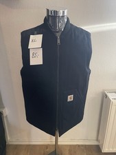 Carhartt WIP Classic Vest XL Schwarz Weste Canvas Workwear Bomber Gile