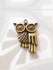 2 x Große Eulen Anhänger ♥