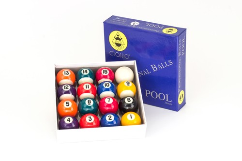 Pool billard kugelsatz 0mm - pool, 38,0mm