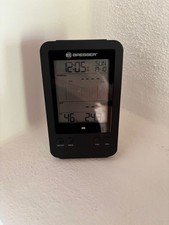 BRESSER Profi-Regenmesser, schwarz (Funk)