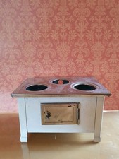 Alte Puppenküche Herd aus Blech