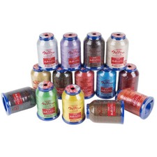 Baby Lock Overlock / Metallic Bauschgarn Nähgarn für Overlock Maschinen 1000 m