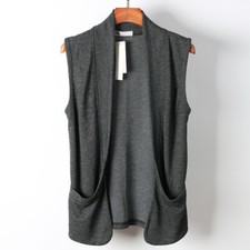 Mens Cotton Longline Cardigan