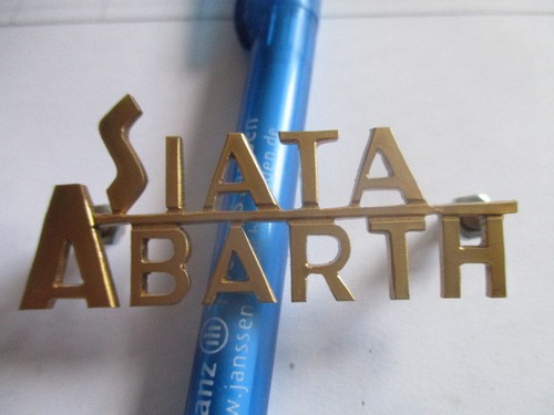 Siata abarth schriftzug - abarth,
