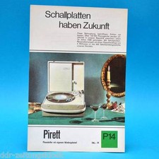 Pirett Phonokoffer Plattersp