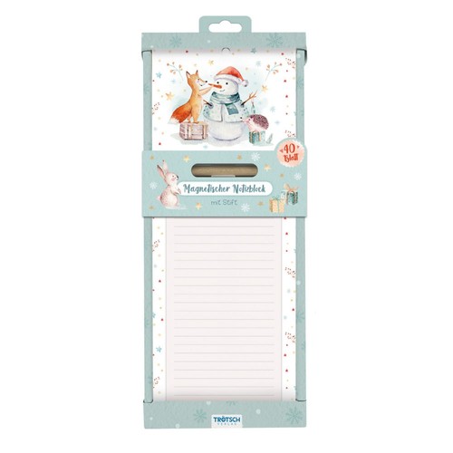 Trötsch notizblock mit stift - notizblock,