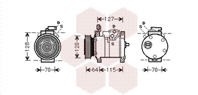 Kompressor klimaanlage für - kompressor,