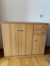 Kommode mit Schubladen und Einlegeböden Buche