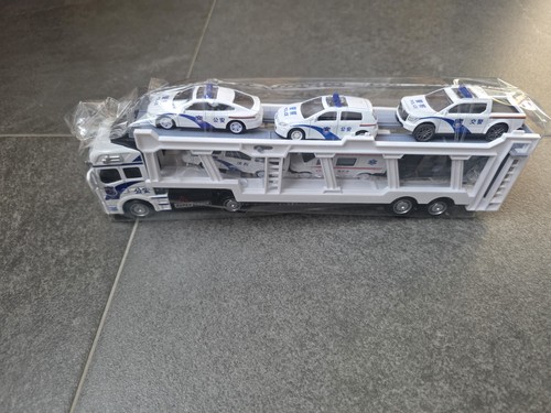 Polizei auto transporter - auto-transporter, lkw
