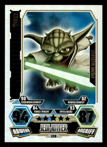 Yoda star wars force attax - force,