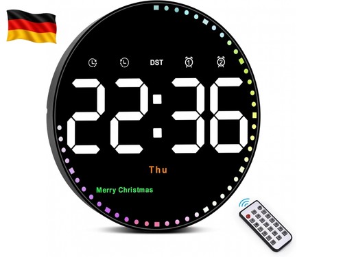 Wanduhr digitale groß mit - wanduhr,