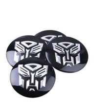 4x 56mm aufkleber emblem Transformers Radkappen Nabenkappen opel audi vw kia DE