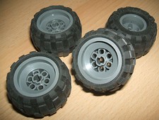 Lego 4 große hellgraue