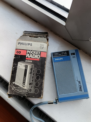 Vintage philips taschenradio - philips,