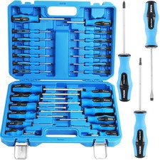 SCHRAUBENDREHER SATZ 26-tlg SCHRAUBENZIEHER FÜR KREUZ SCHLITZ TORX SCHRAUBEN SET