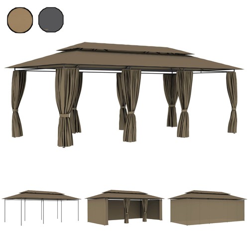 Garten pavillon 6x3 - pavillon,