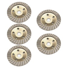 5x Diamant Schleifteller Turbo für Bosch Makita Festool Metabo Würth Einhell