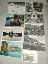Konvolut Ansichtskarten 8 St., Schweizer Bergwelt u.m.