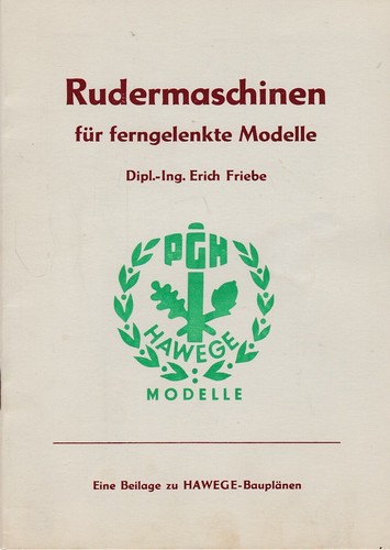 Rudermaschinen für