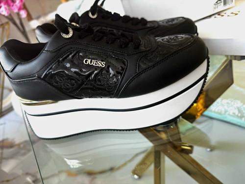 Guess damen plateau - damen, plateau-sneaker