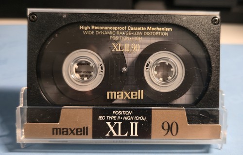 Maxell tape cassette - maxell,