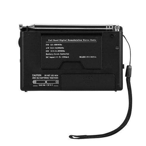 Vbestlife mini radio - radio, fm/mw/sw