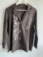 Gracia Toller Blazer Shirtjacke Gr 44 Brust 53 cm Neu