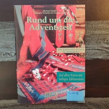 Rund um die Adventszeit, Stickereien, Hardanger, Weihnachtlich, Inhalt s. Fotos