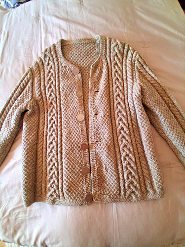 Strickjacke normalgröße - l,