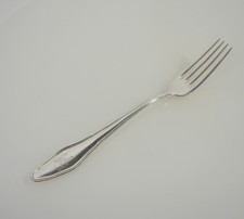Lutz & Weiss Chippendale 800 er Silber Gabel Vorspeisegabel mit Monogramm HG  