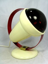 CHARLOTTE PERRIAND  Art Deco Design 50´s PHLIIPS red light lamp Infraphil 7529
