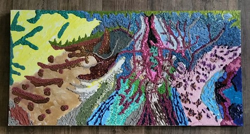 Acrylbilder unikat handgemalt - unikat,