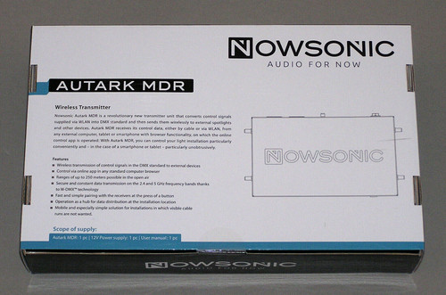 Nowsonic autark mdr mobile - mdr, dmx