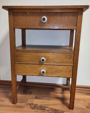 Süßer Nähtisch Beistelltisch Konsole Holz Vintage Nostalgie Shabby Chic Antik