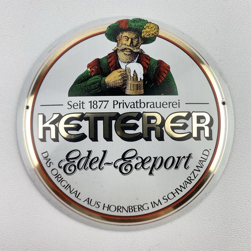 Zapfhahnschild ketterer - zapfhahnschild, "ketterer