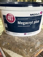 MEGA 401 Megacryl Plus 12,5 L – Silikonharz-Fassadenfarbe, matt, wetterfest