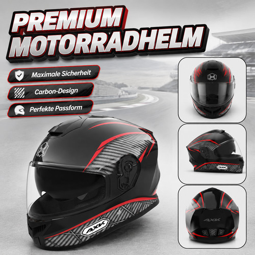 Racing motocross motorradhelm - racing,
