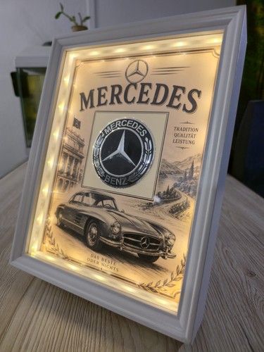 Led leuchtrahmen mercedes - leuchtrahmen,