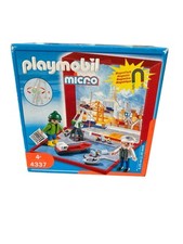Playmobil Micro - Welt Hafen 4337  - Seehafen Schiff Kran Hubwagen  NEU