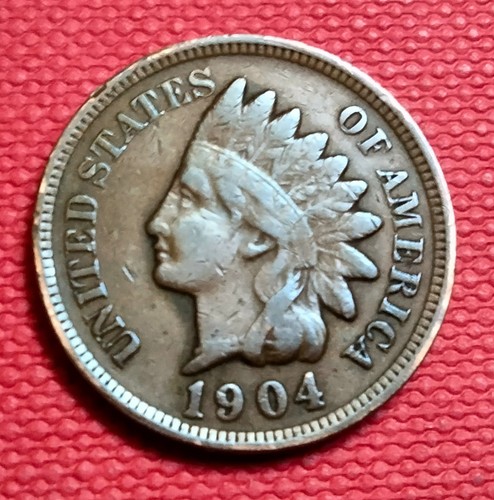 Usa cent 1904 indian - cent, "indian